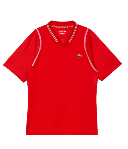 Polo Lacoste sport red white_22990.jpg