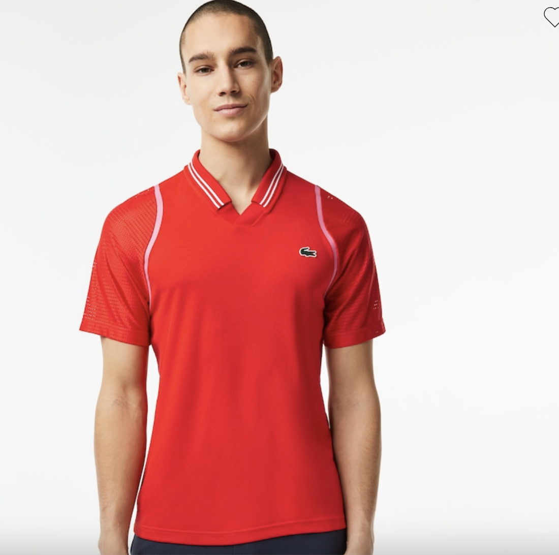 Polo Lacoste sport red white_22991.jpg