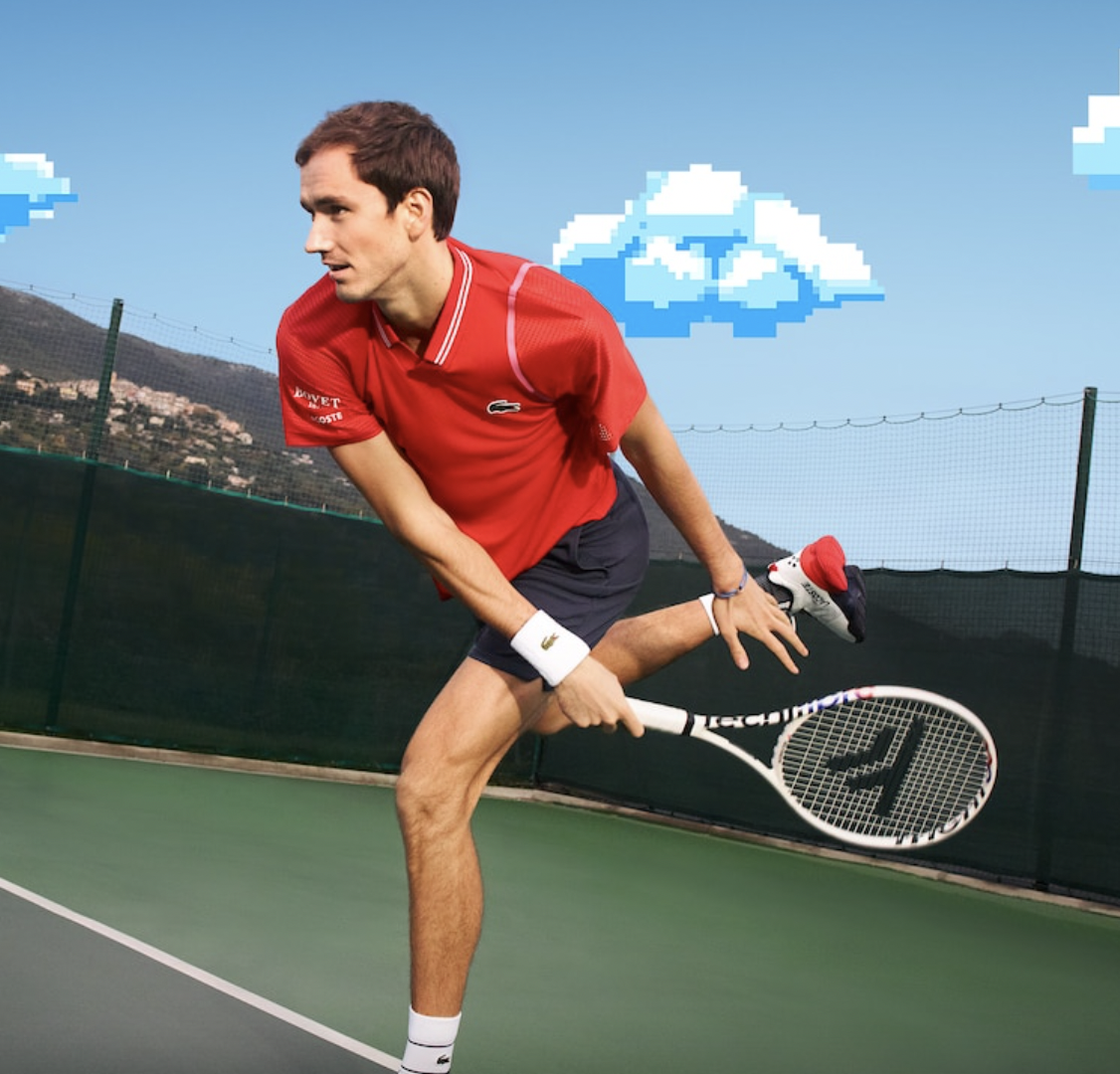 Polo Lacoste sport red white_22992.jpg